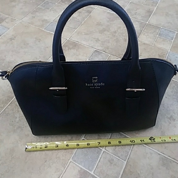 Kate Spade black leather purse - Picture 2 of 6